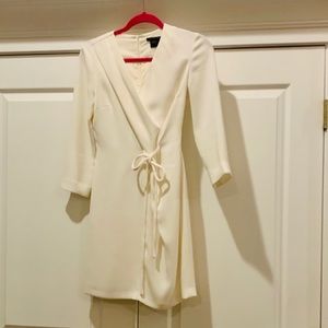 Armani exchange cream dress